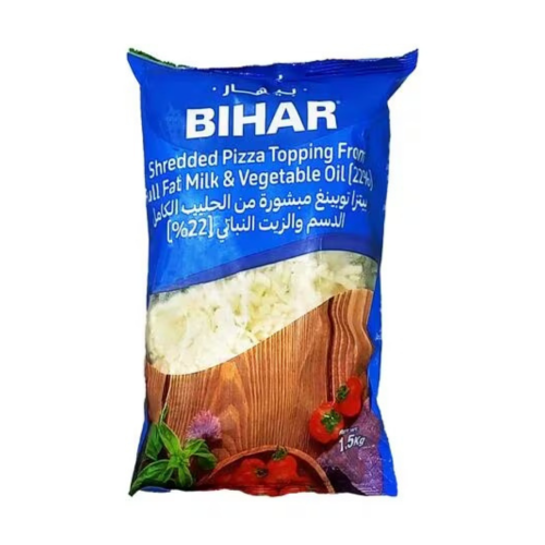 Bihar Grated Cheese Pizza Topping 1500g