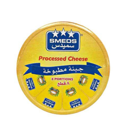 smeds processed cheese 8 portions 120g