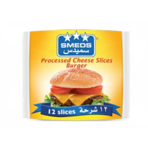 smeds sliced cheese burger 150g