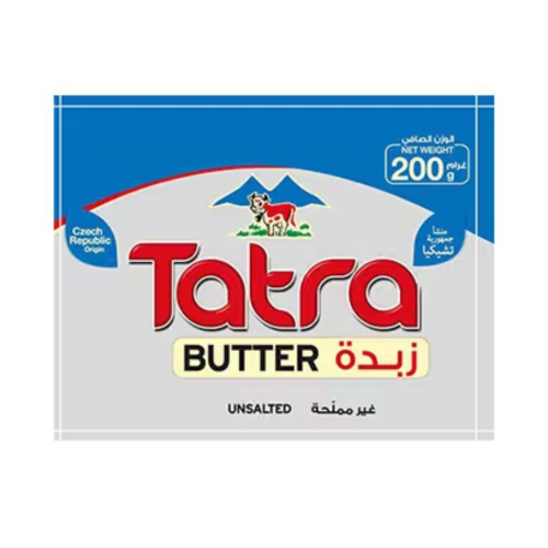 Tatra Block Butter Unsalted 200g
