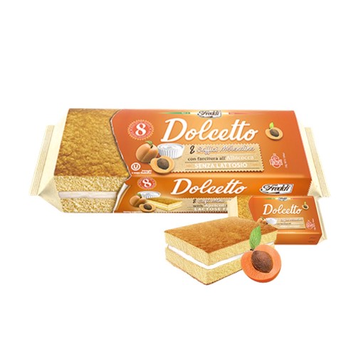 Freddi Dolcetto Apricot Cake 25g
