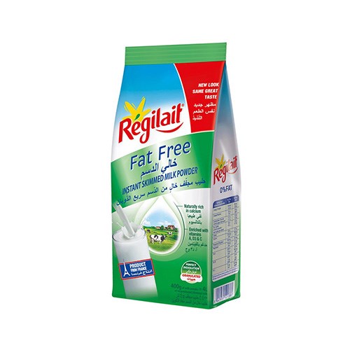 Regilait Instant Powder Milk 0% Fat 400g